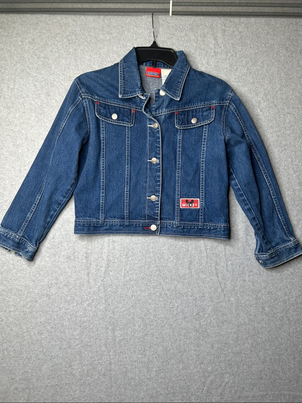 Disney Blue Denim Mickey Jean Jacket - Picture 2 of 11